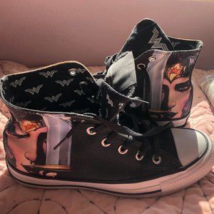 DC WONDERWOMAN LIMITED EDITION CONVERSE HIGH TOP